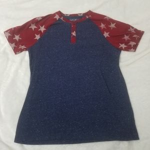 Hawk Americana Short Sleeve Tee Shirt